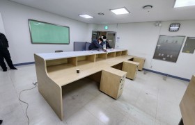 카운터&서랍장 - 한전 본사